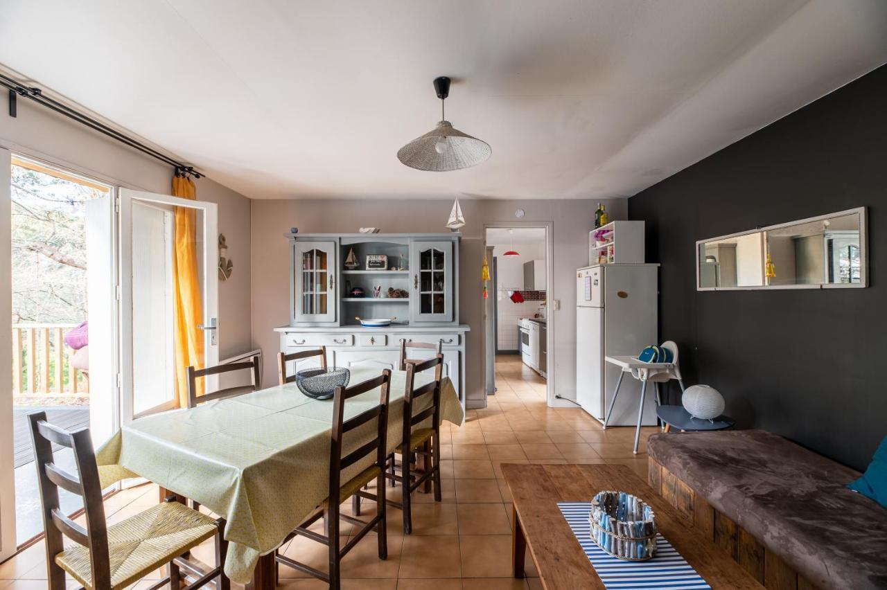 La Petite Maison Du Lac Biscarrosse Bagian luar foto
